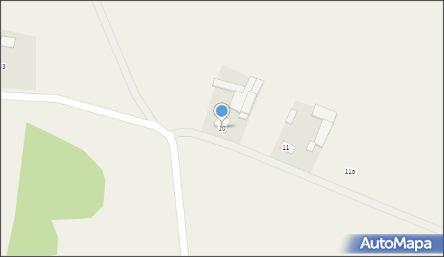 Obrębek, Obrębek, 10, mapa Obrębek