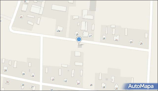 Obrębiec, Obrębiec, 14b, mapa Obrębiec