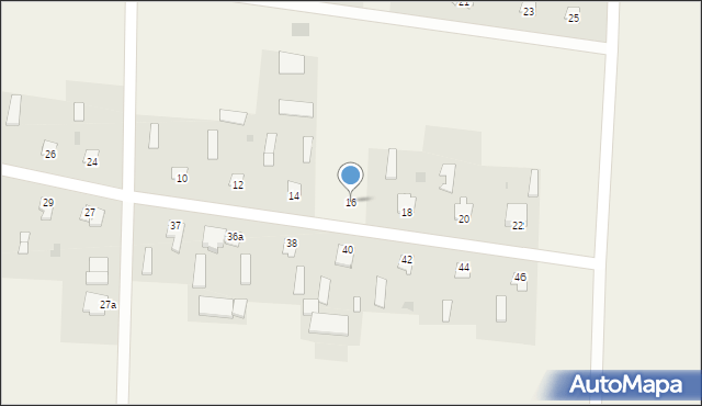 Obrębiec, Obrębiec, 16, mapa Obrębiec