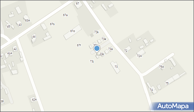 Obrocz, Obrocz, 73d, mapa Obrocz