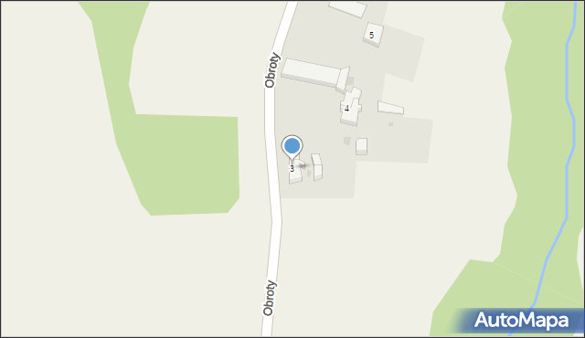 Obroty, Obroty, 3, mapa Obroty