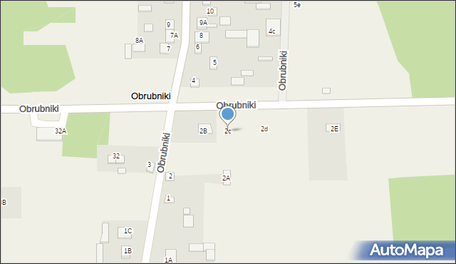 Obrubniki, Obrubniki, 2c, mapa Obrubniki