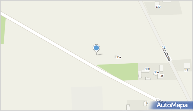 Obrubniki, Obrubniki, 35f, mapa Obrubniki