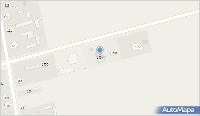 Obryte, Obryte, 155a, mapa Obryte