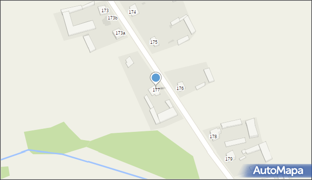 Obryte, Obryte, 177, mapa Obryte