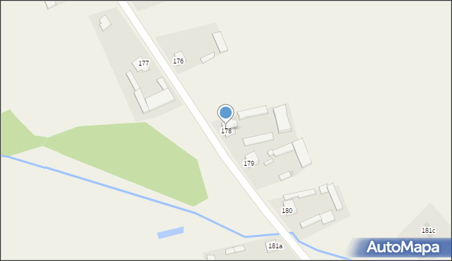 Obryte, Obryte, 178, mapa Obryte