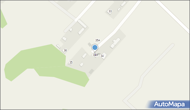 Obryte, Obryte, 34A, mapa Obryte