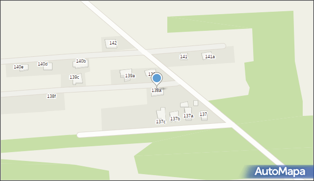 Obrzębin, Obrzębin, 138a, mapa Obrzębin