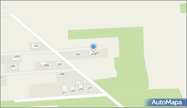 Obrzębin, Obrzębin, 141a, mapa Obrzębin