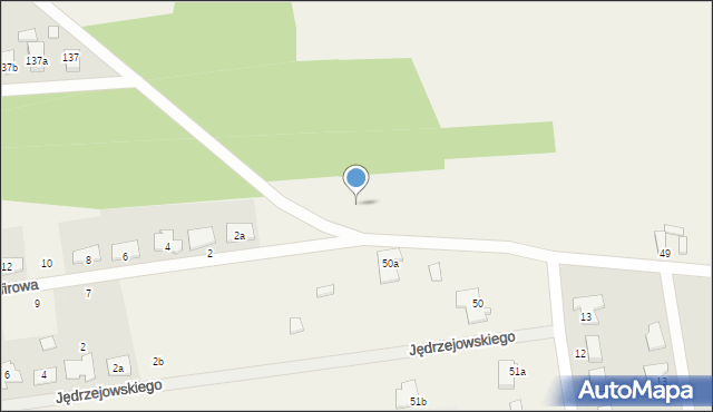 Obrzębin, Obrzębin, 50b, mapa Obrzębin