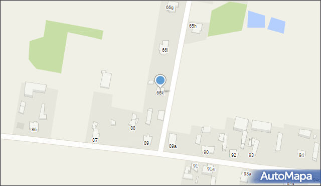 Obrzębin, Obrzębin, 66k, mapa Obrzębin