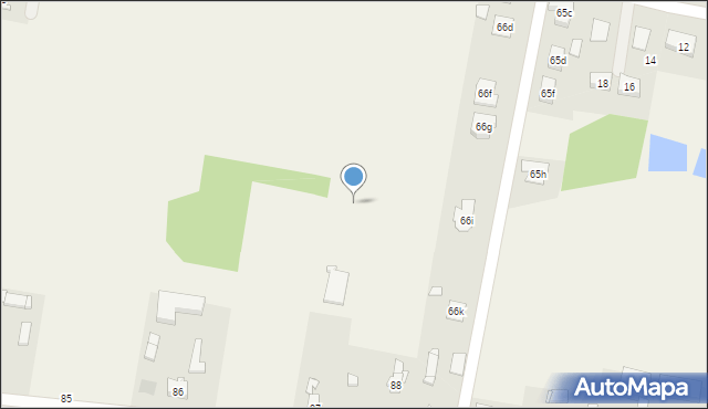 Obrzębin, Obrzębin, 87b, mapa Obrzębin