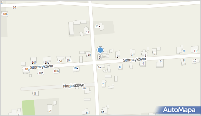 Obrzębin, Obrzębin, 9, mapa Obrzębin