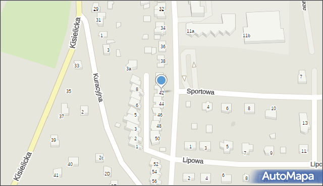 Prabuty, Obrońców Westerplatte, 42, mapa Prabuty
