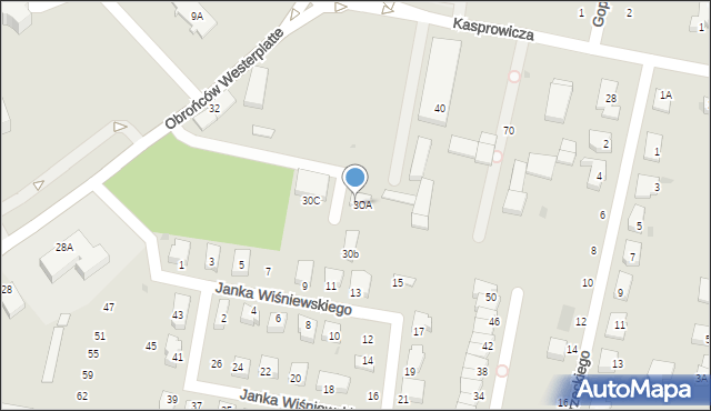 Pruszcz Gdański, Obrońców Westerplatte, 32A, mapa Pruszcz Gdański