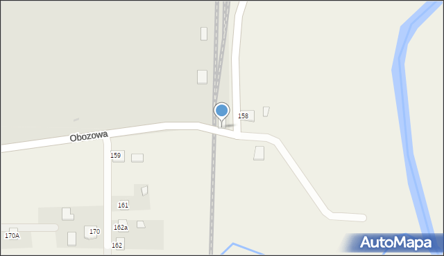 Przemyśl, Obozowa, 47, mapa Przemyśla