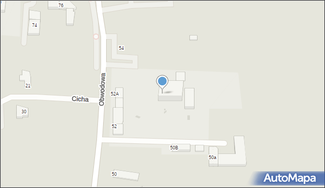 Reda, Obwodowa, 52b, mapa Reda
