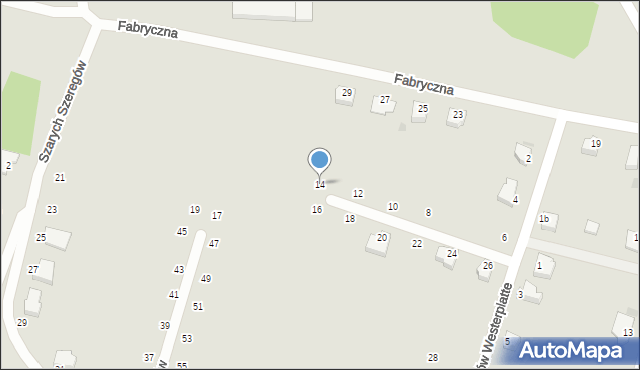 Szczecinek, Obrońców Westerplatte, 14, mapa Szczecinek