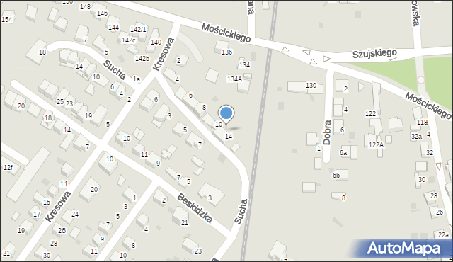 Tarnów, Obywatelska, 12, mapa Tarnów