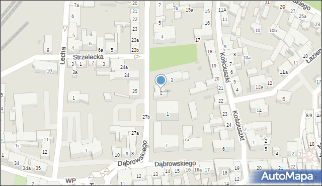 Tczew, Obrońców Westerplatte, 2, mapa Tczew