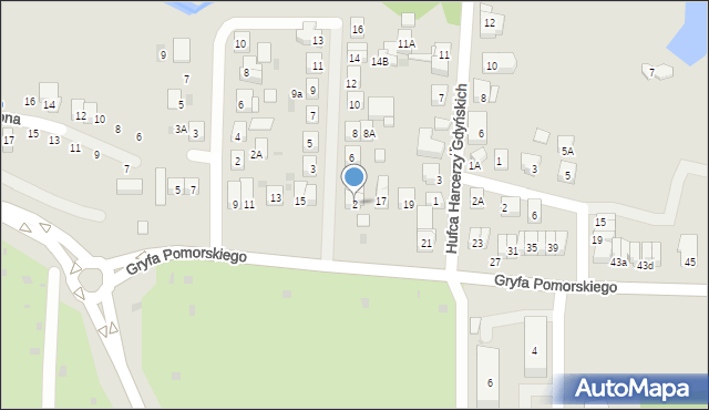 Wejherowo, Obrońców Kępy Oksywskiej, 2, mapa Wejherowo