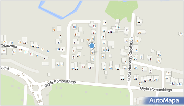 Wejherowo, Obrońców Kępy Oksywskiej, 5, mapa Wejherowo
