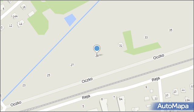 Cegłów, Oczko Wojciecha, 29, mapa Cegłów