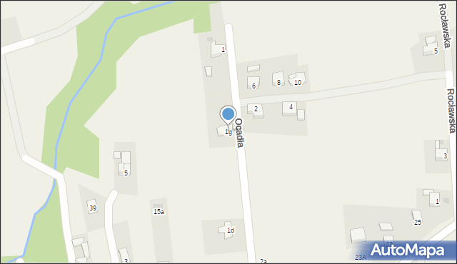 Gilowice, Ocadła, 1g, mapa Gilowice