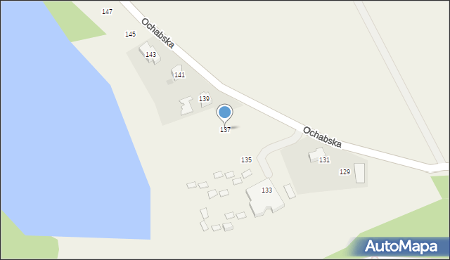 Kiczyce, Ochabska, 137, mapa Kiczyce