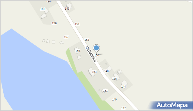 Kiczyce, Ochabska, 150, mapa Kiczyce