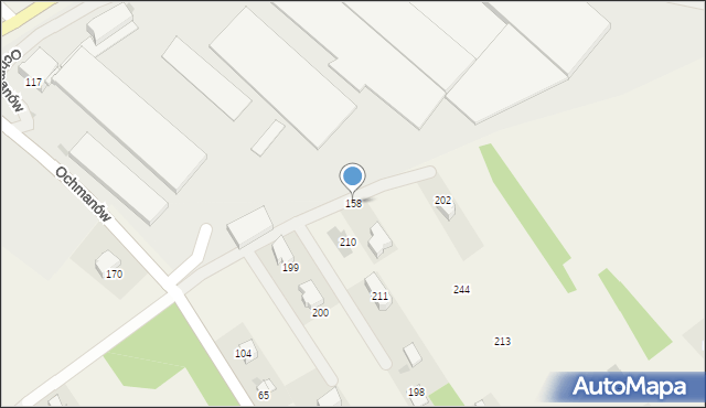 Ochmanów, Ochmanów, 158, mapa Ochmanów