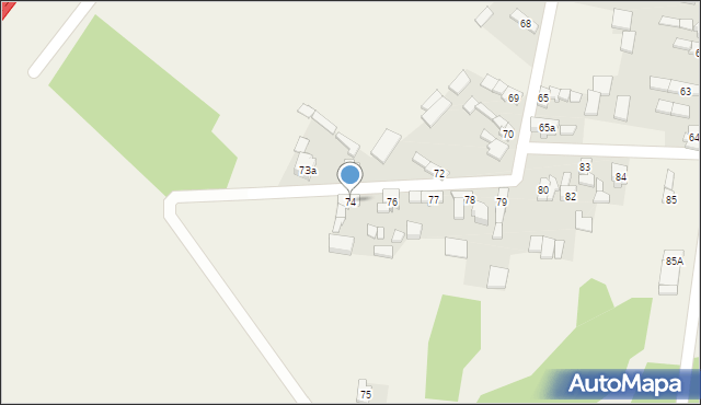 Ochocice, Ochocice, 74, mapa Ochocice