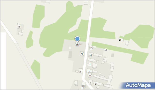 Ochocice, Ochocice, 86a, mapa Ochocice