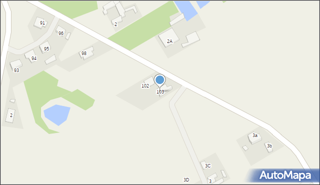 Ochodza, Ochodza, 103, mapa Ochodza