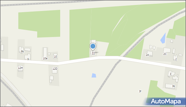 Ochraniew, Ochraniew, 11, mapa Ochraniew