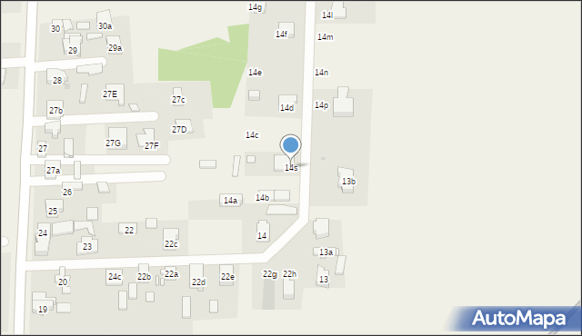 Ochraniew, Ochraniew, 14s, mapa Ochraniew