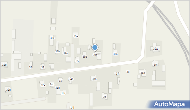 Ochraniew, Ochraniew, 35c, mapa Ochraniew
