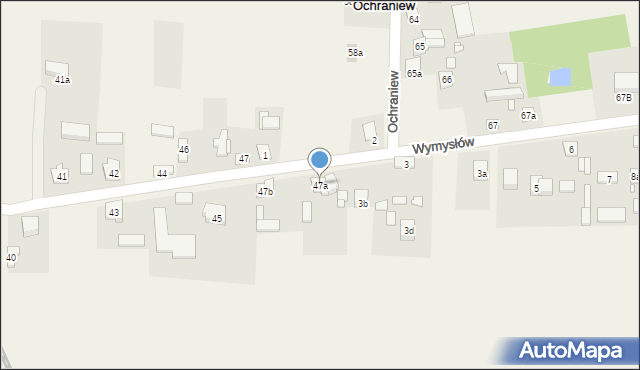 Ochraniew, Ochraniew, 47a, mapa Ochraniew