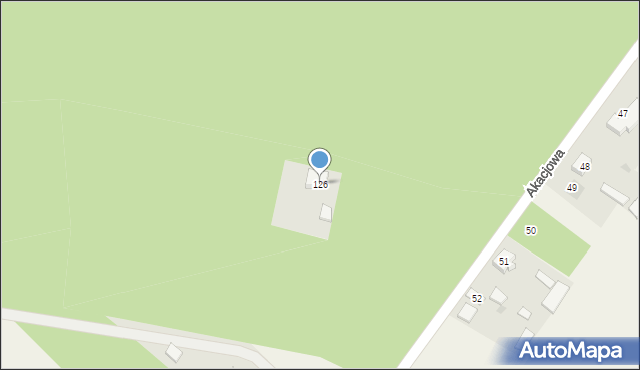 Ochudno, Ochudno, 126, mapa Ochudno