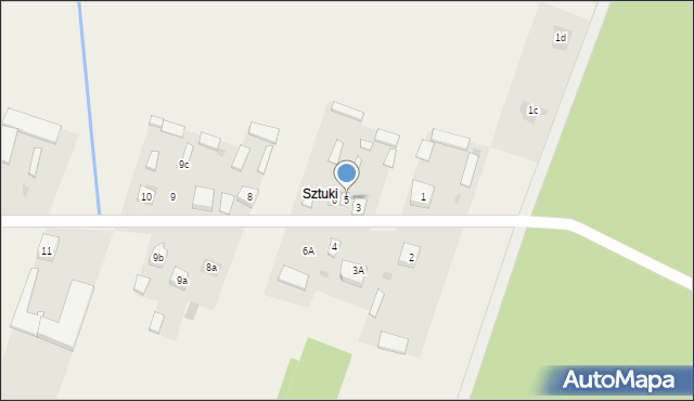 Ochudno, Ochudno, 5, mapa Ochudno