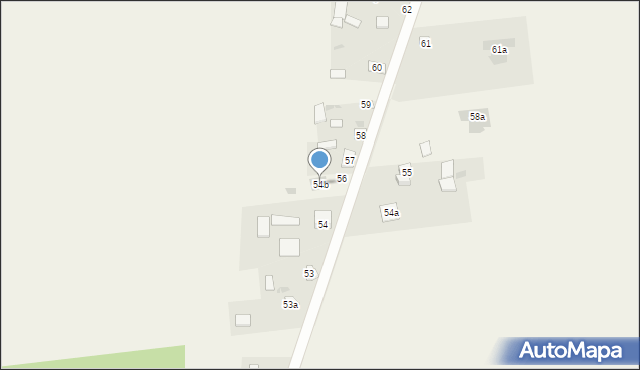 Ochudno, Ochudno, 54b, mapa Ochudno