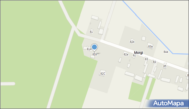 Ochudno, Ochudno, 81b, mapa Ochudno