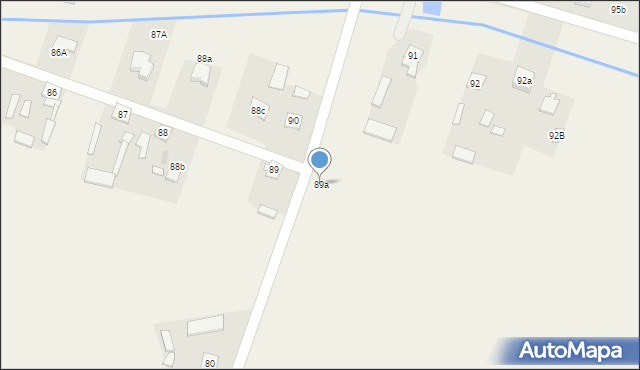 Ochudno, Ochudno, 89a, mapa Ochudno