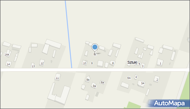 Ochudno, Ochudno, 9c, mapa Ochudno