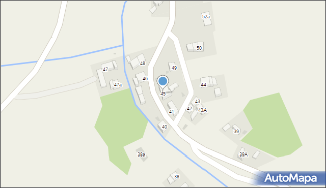 Ocice, Ocice, 45, mapa Ocice