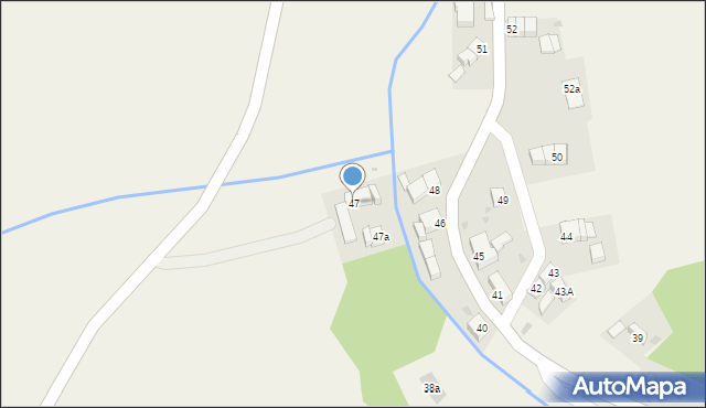 Ocice, Ocice, 47, mapa Ocice