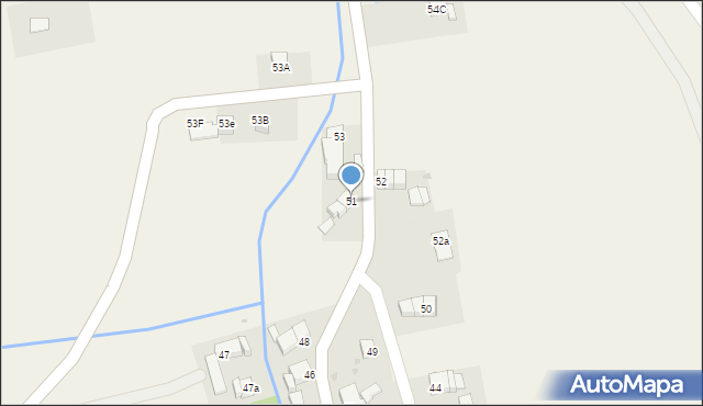Ocice, Ocice, 51, mapa Ocice