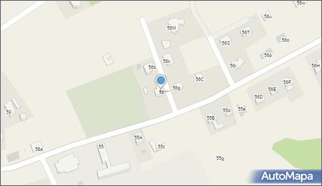 Ocice, Ocice, 56, mapa Ocice