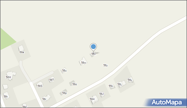 Ocice, Ocice, 56x, mapa Ocice