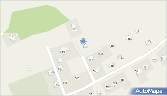 Ocice, Ocice, 56zg, mapa Ocice